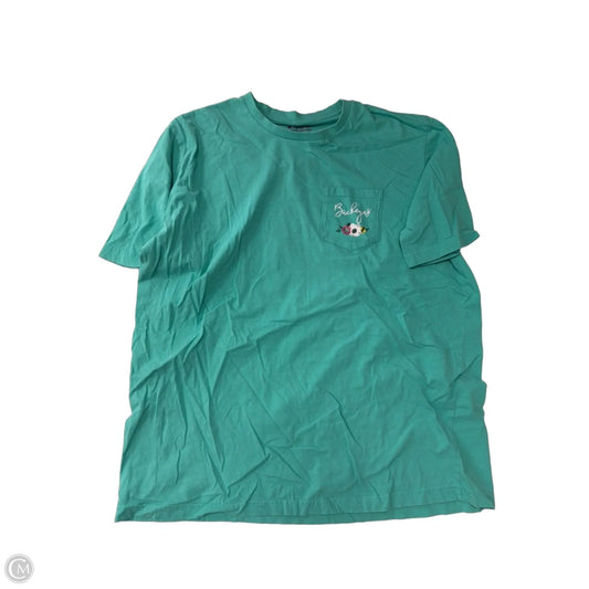 Top Short Sleeve By Champion In Teal, Size: 2x