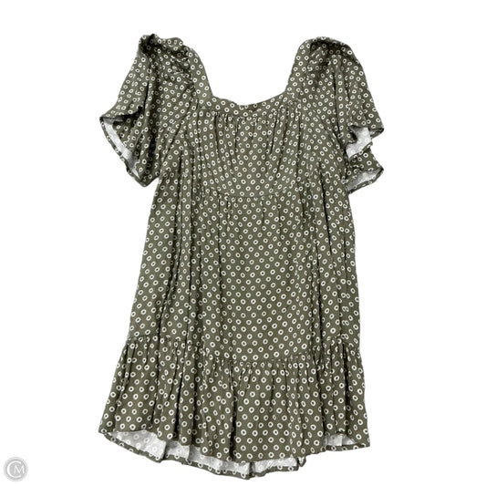 Dress Casual Midi By Maurices In Green, Size: 1x