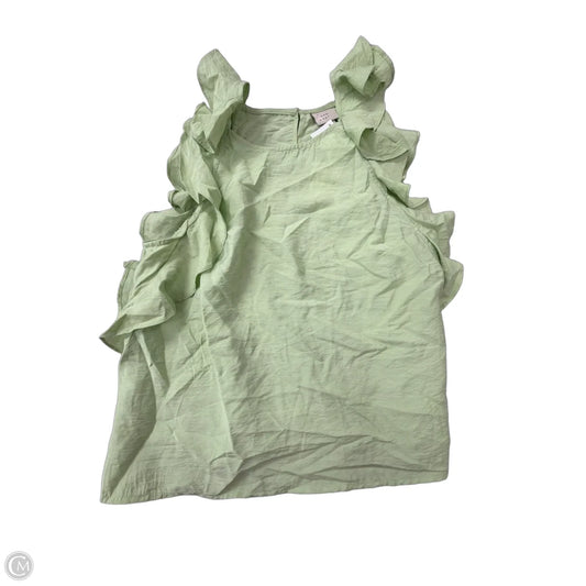 Tank Top By A New Day In Green, Size: S