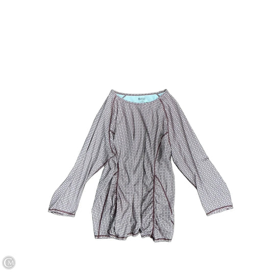 Top Long Sleeve By Lands End In Pink, Size: 3x