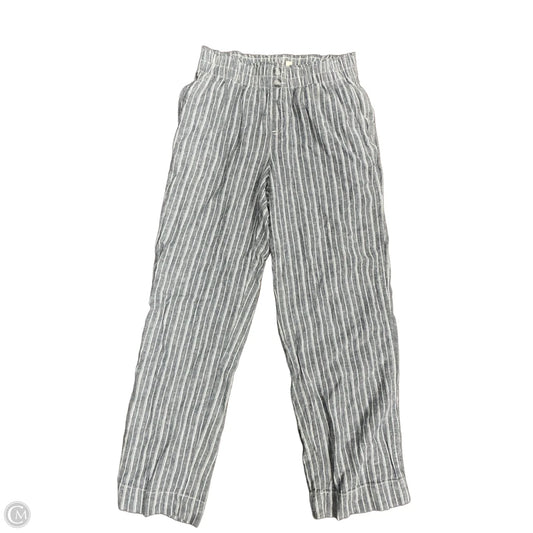 Pants Wide Leg By Briggs In Striped Pattern, Size: 4