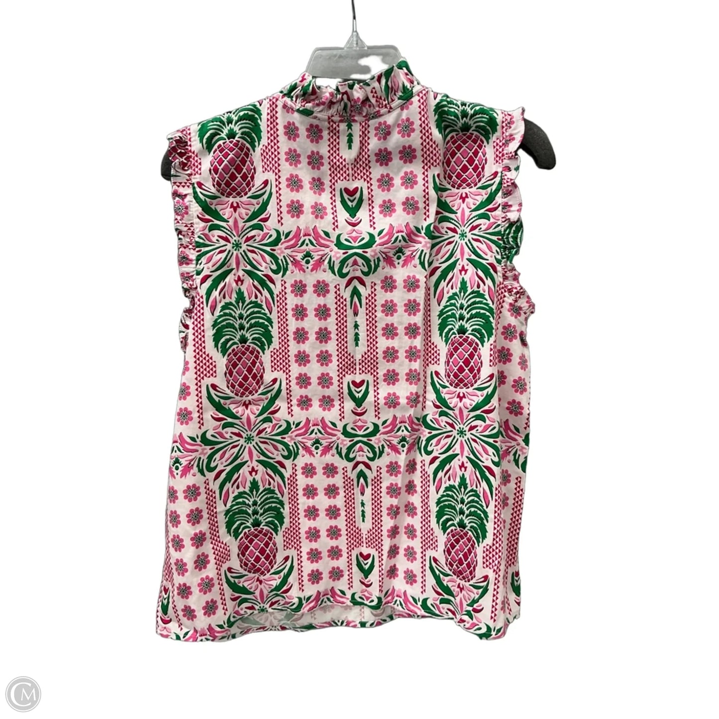 Top Sleeveless By Charter Club In Pink, Size: L