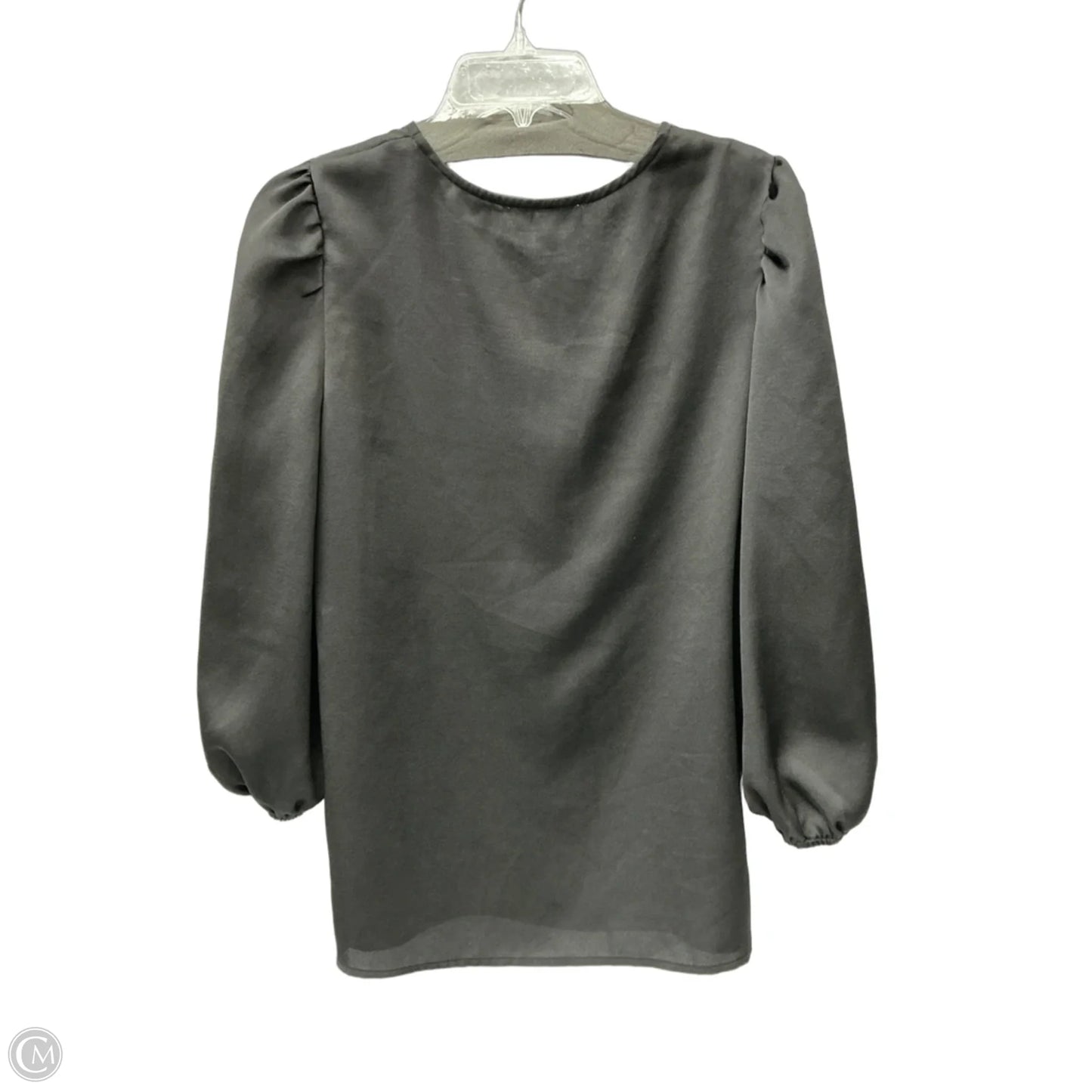 Top Long Sleeve By Nine West Apparel In Black, Size: L