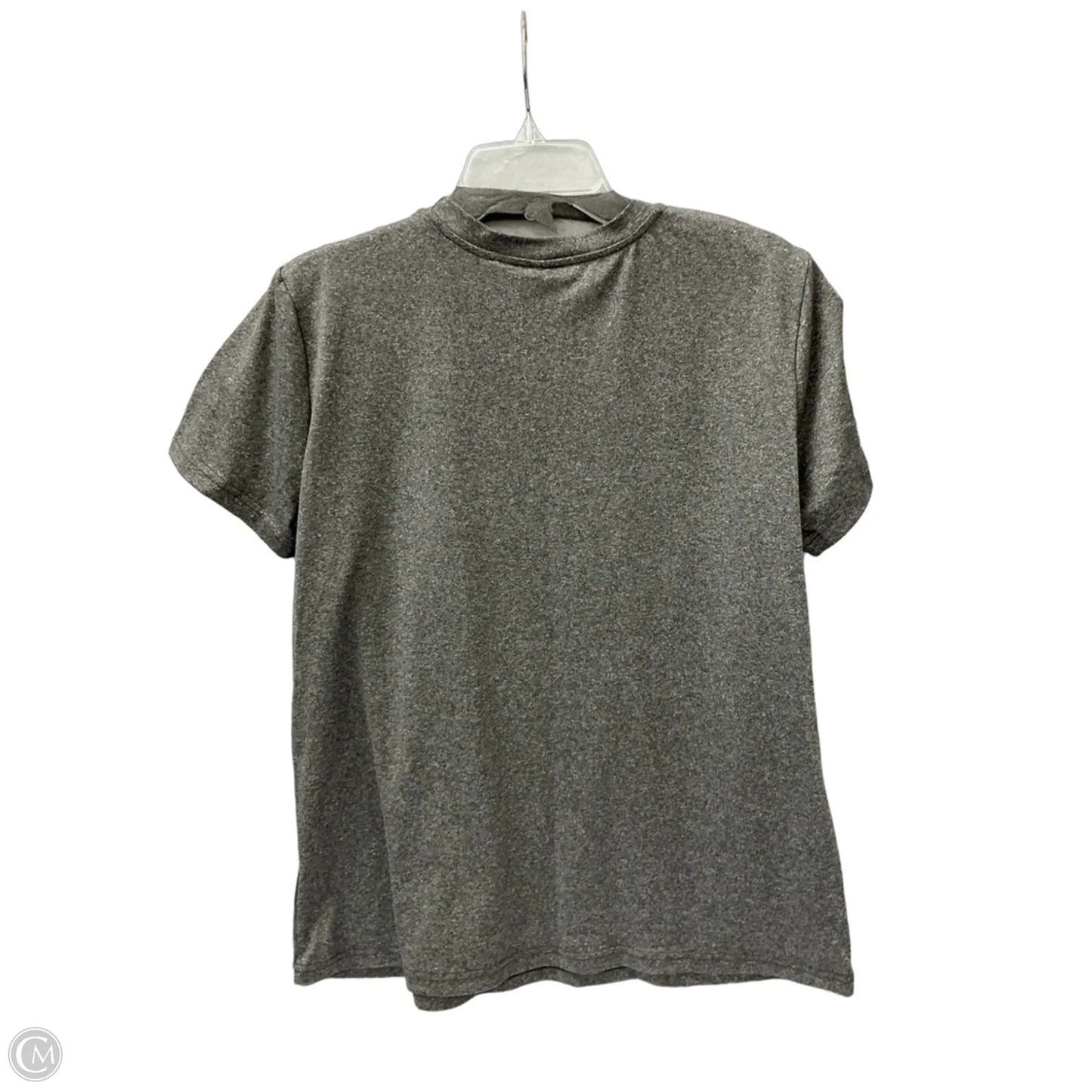 Top Short Sleeve By Clothes Mentor In Grey, Size: L