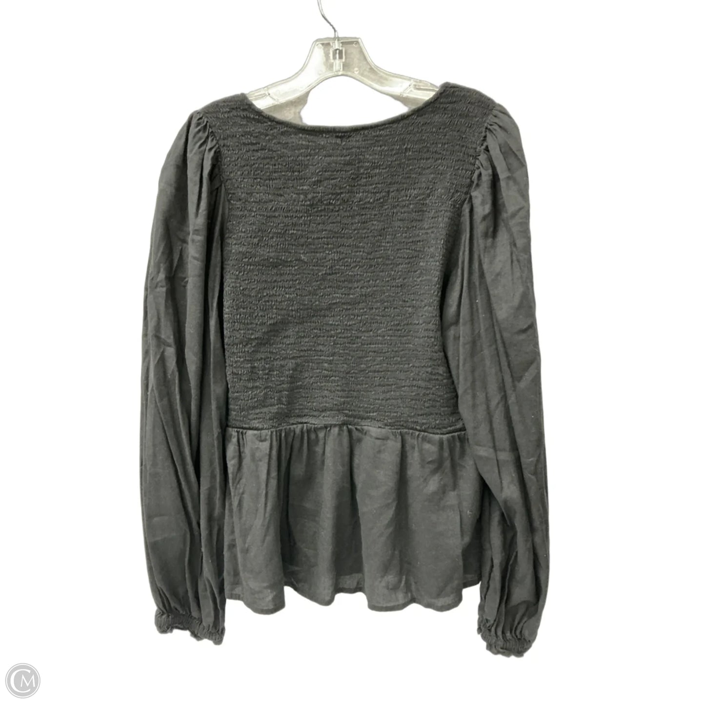 Top Long Sleeve By Old Navy In Black, Size: L