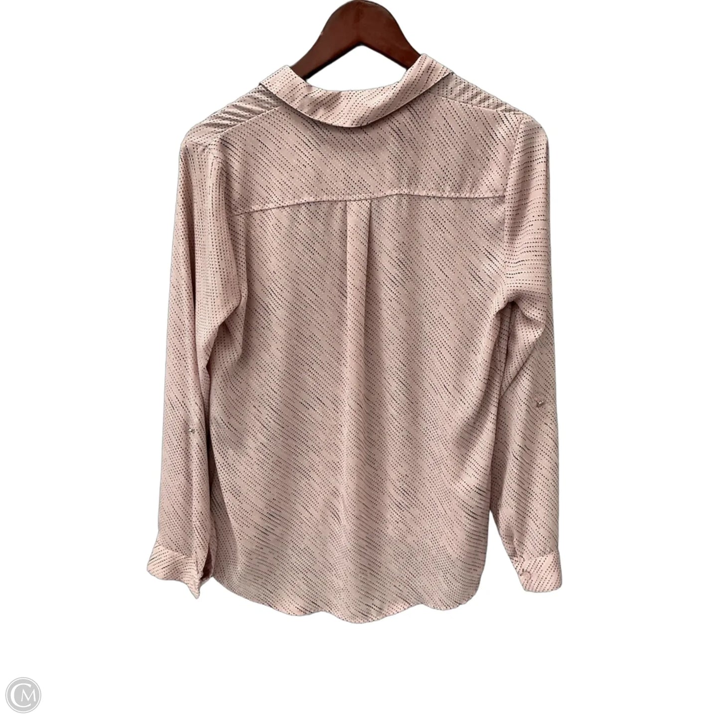 Top Long Sleeve By Apt 9 In Pink, Size: S