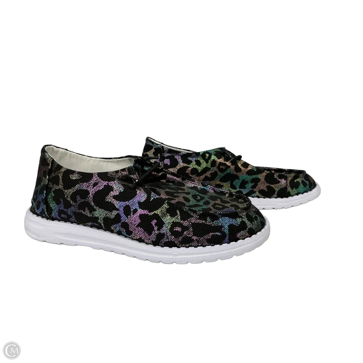 Shoes Sneakers By Clothes Mentor In Rainbow Print, Size: 8