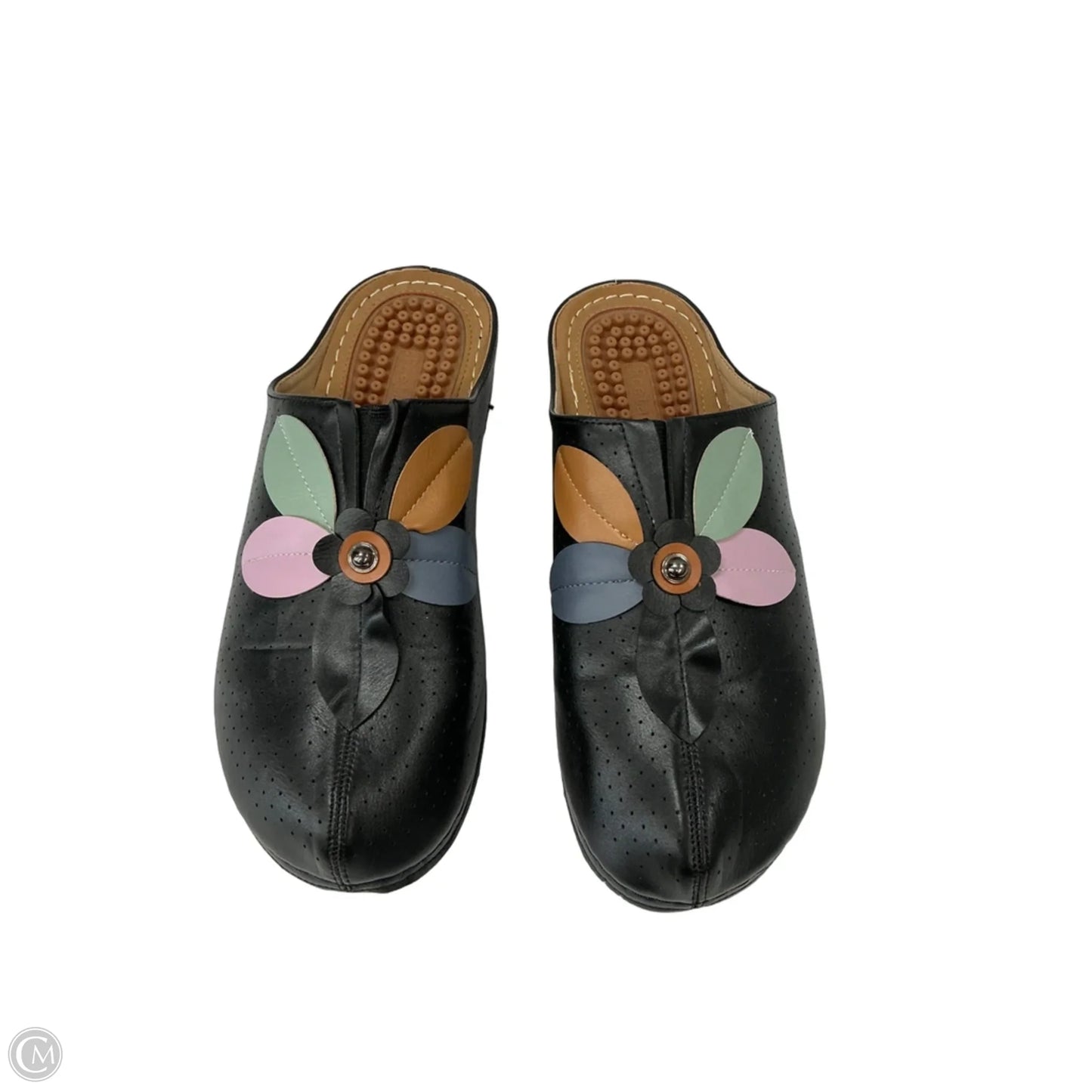 Shoes Flats By Clothes Mentor In Black, Size: 8