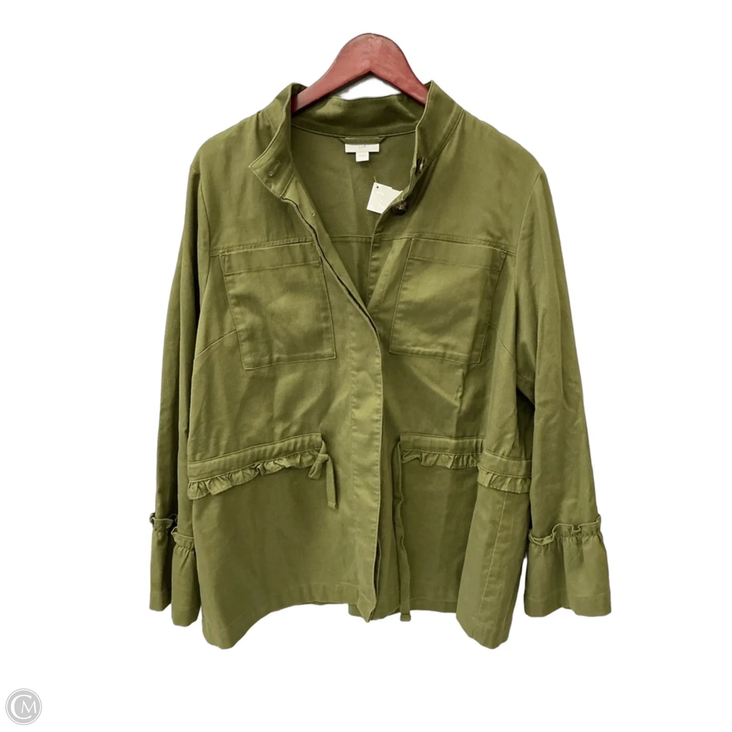 Jacket Utility By J. Crew In Green, Size: L