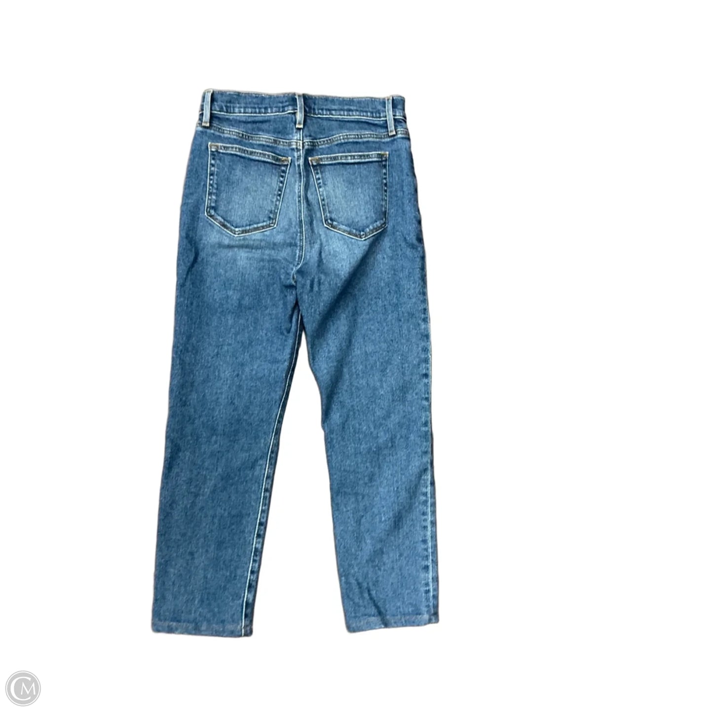 Jeans Flared By Loft In Blue Denim, Size: 4