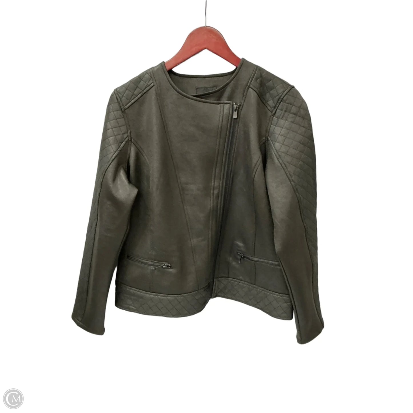 Jacket Moto By Liverpool In Black, Size: L