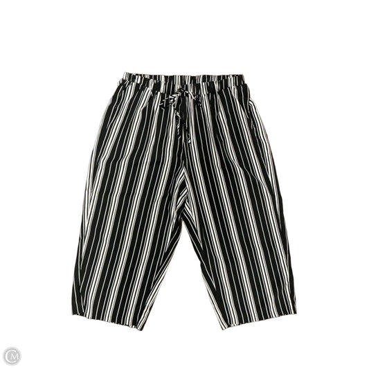 Pants Wide Leg By Clothes Mentor In Striped Pattern, Size: 1x