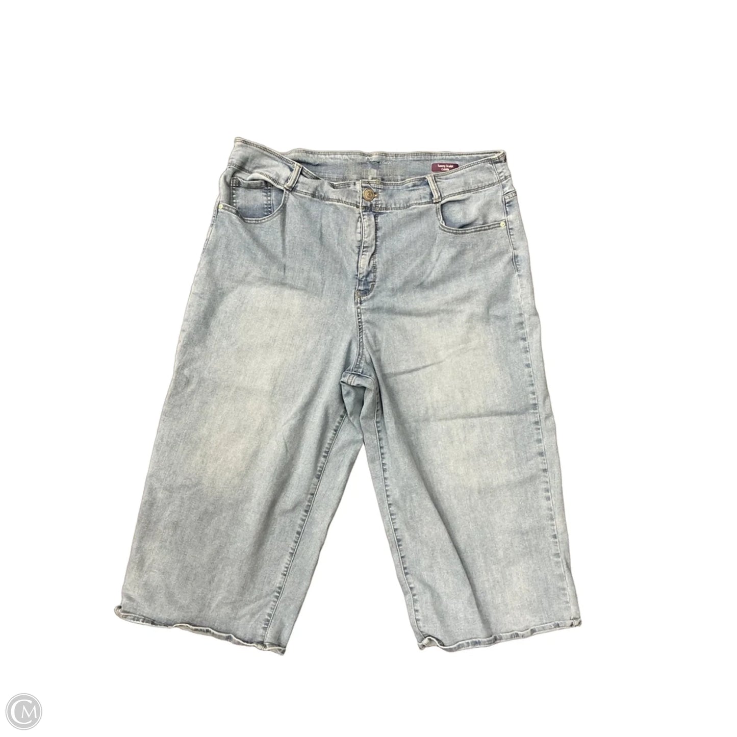 Jeans Wide Leg By Gloria Vanderbilt In Blue Denim, Size: 20