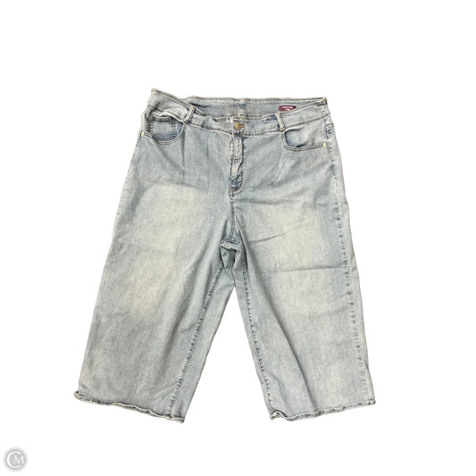 Jeans Wide Leg By Gloria Vanderbilt In Blue Denim, Size: 20