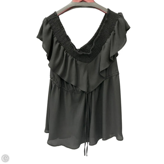 Top Short Sleeve By Torrid In Black, Size: 2x