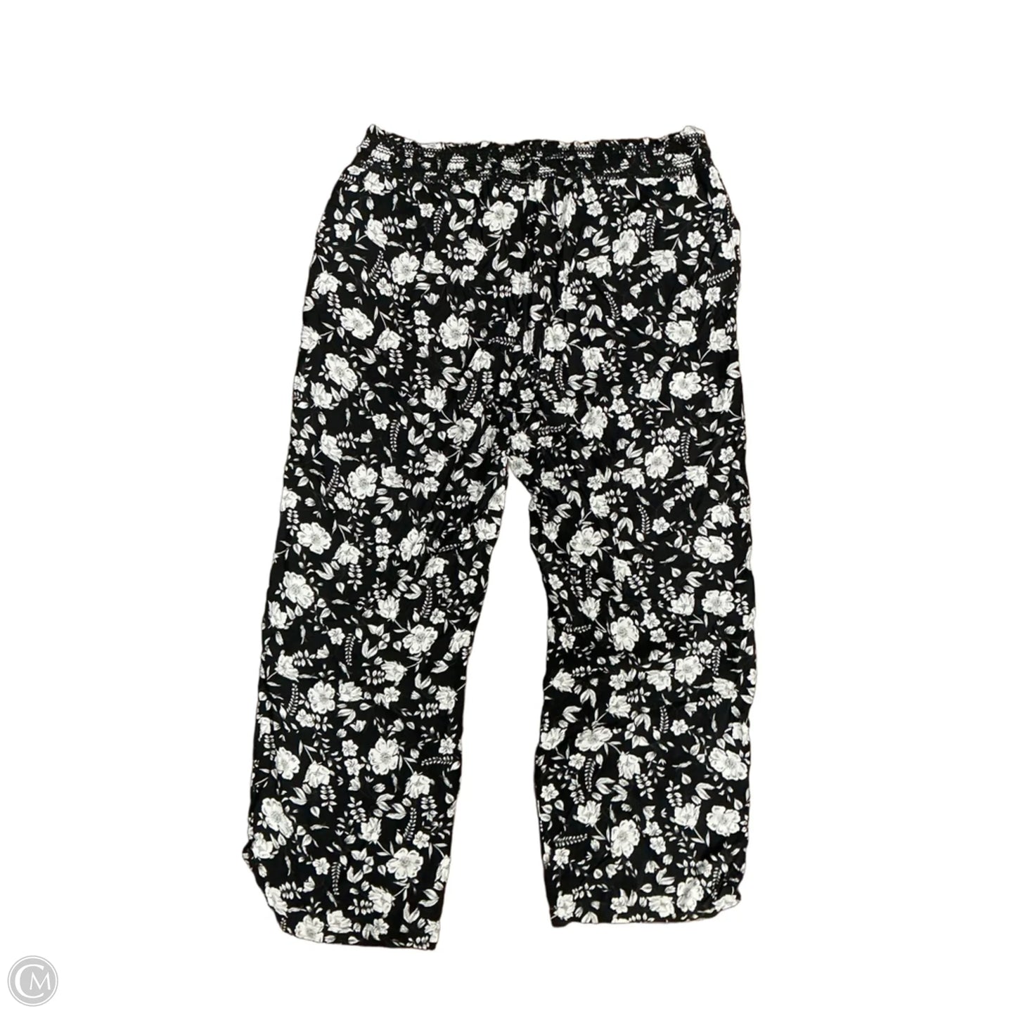 Pants Wide Leg By Tantrum Blues In Black, Size: 1x