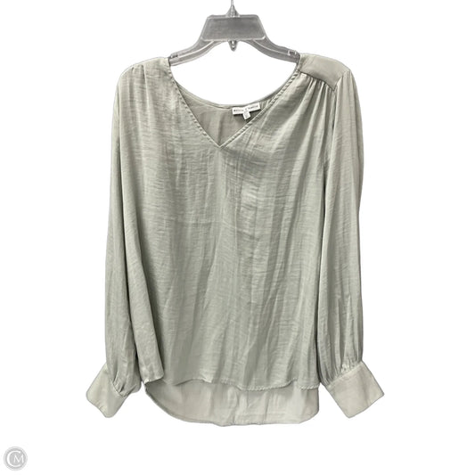 Top Long Sleeve By Maison Damelie In Green, Size: L