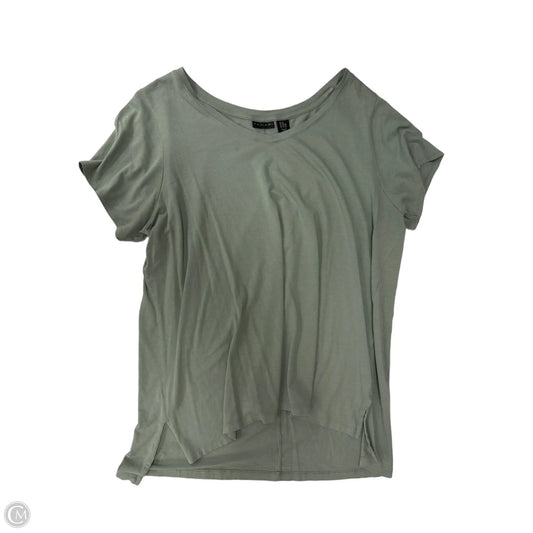 Top Short Sleeve By Tahari In Green, Size: 2x