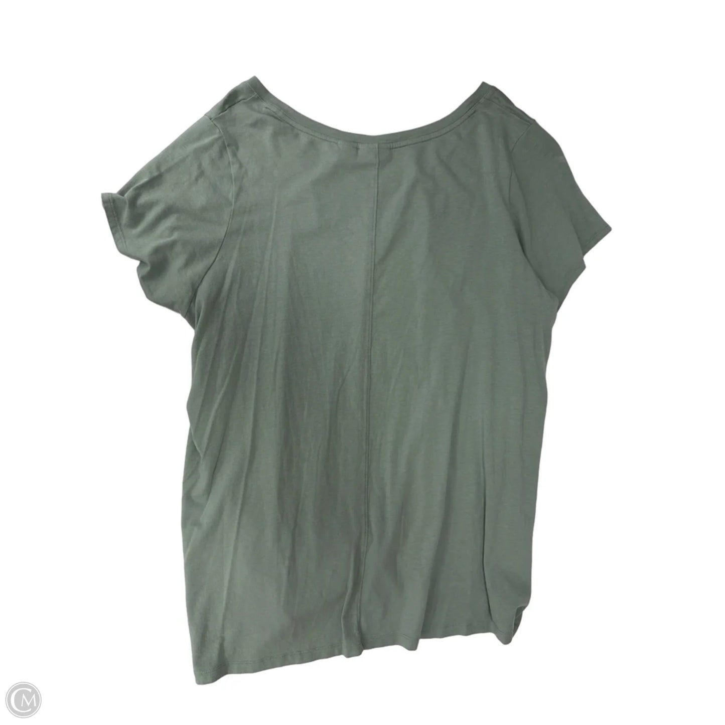 Top Short Sleeve By Tahari In Green, Size: 2x