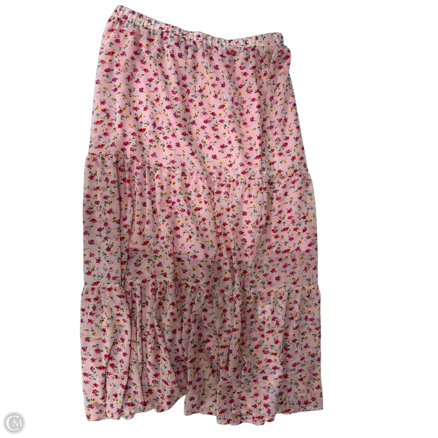 Skirt Maxi By Clothes Mentor In Pink, Size: 2x