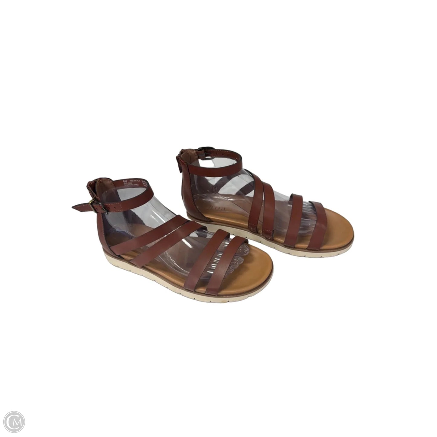 Sandals Flats By Ana In Brown, Size: 8