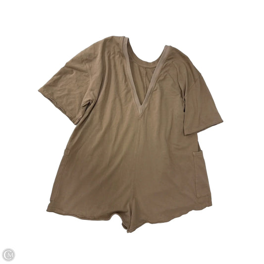 Romper By Free People In Tan, Size: S
