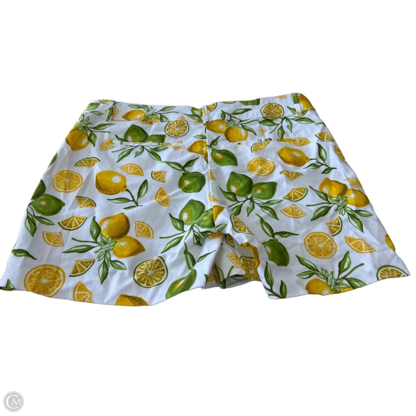 Shorts By Isaac Mizrahi Live Qvc In Yellow, Size: 14