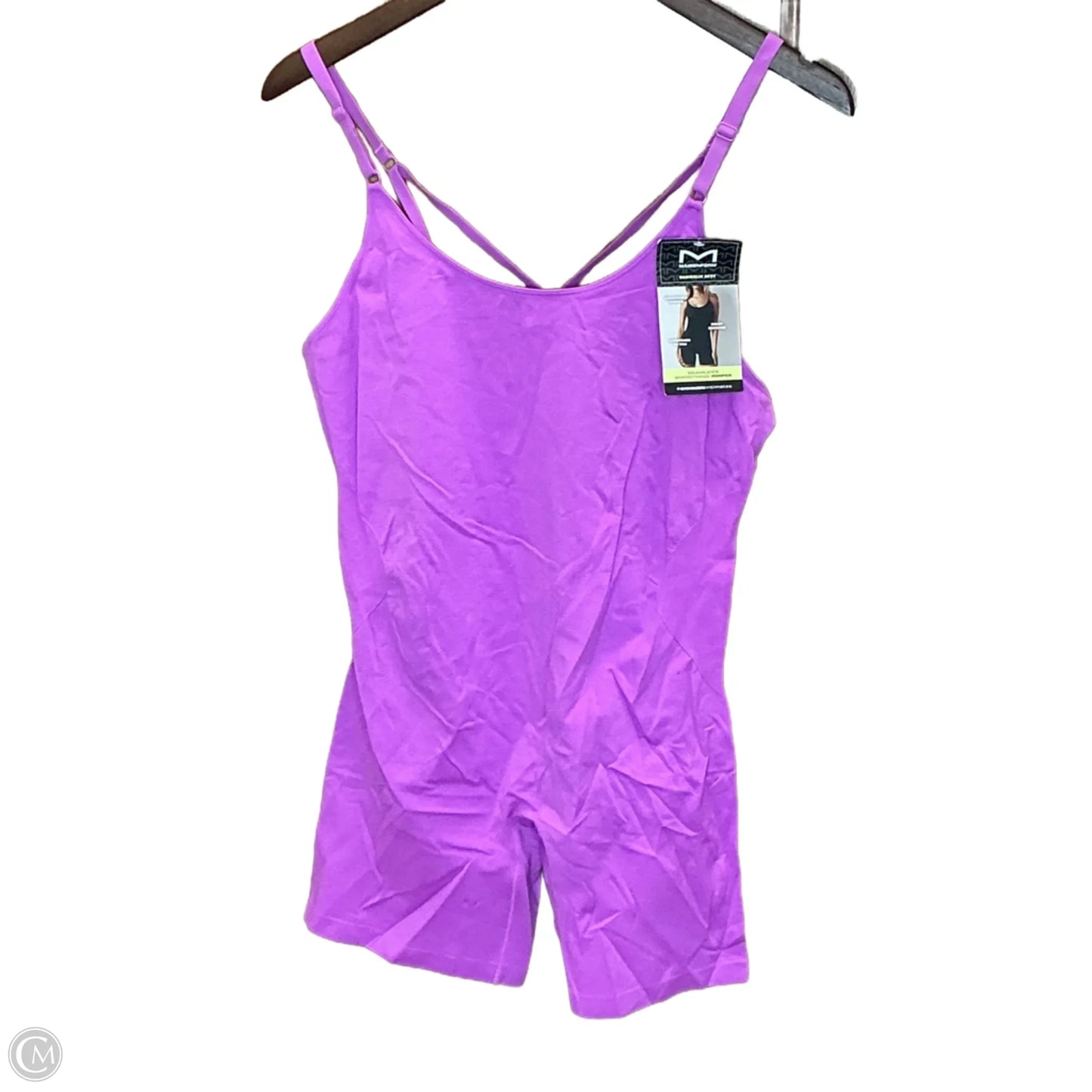 Romper By Clothes Mentor In Purple, Size: 2x