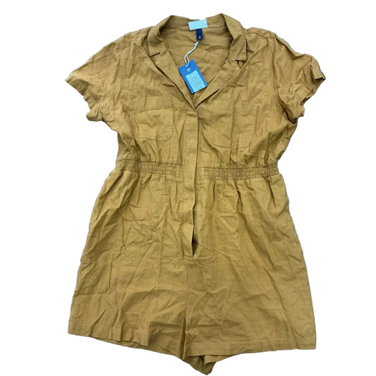 Romper By Universal Thread In Yellow, Size: 1x