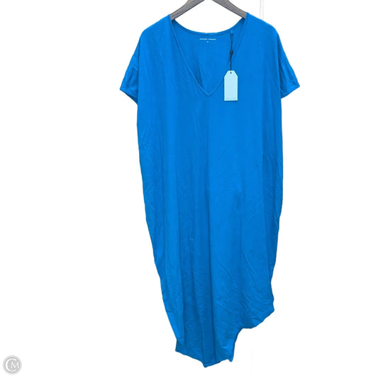 Dress Casual Maxi By Clothes Mentor In Blue, Size: Xl